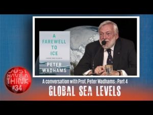 A conversation with Peter Wadhams: Global Sea Levels