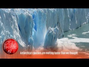 The glaciers are melting faster than we thought!