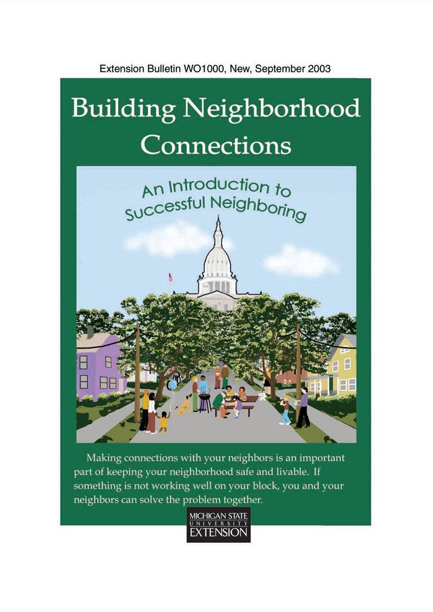 Building Neighbourhood Connections