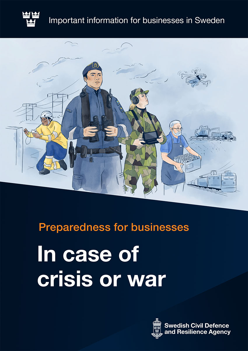 Preparedness for businesses In case of crisis or war